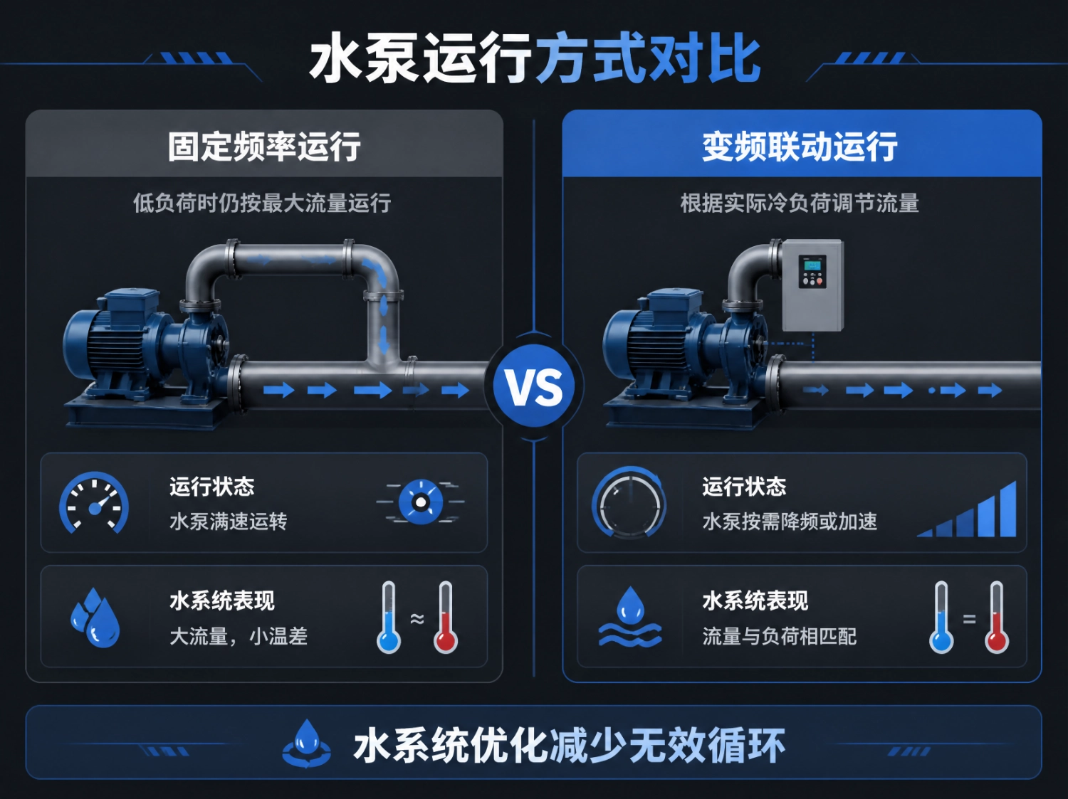 水泵与水系统，最容易被忽略的浪费