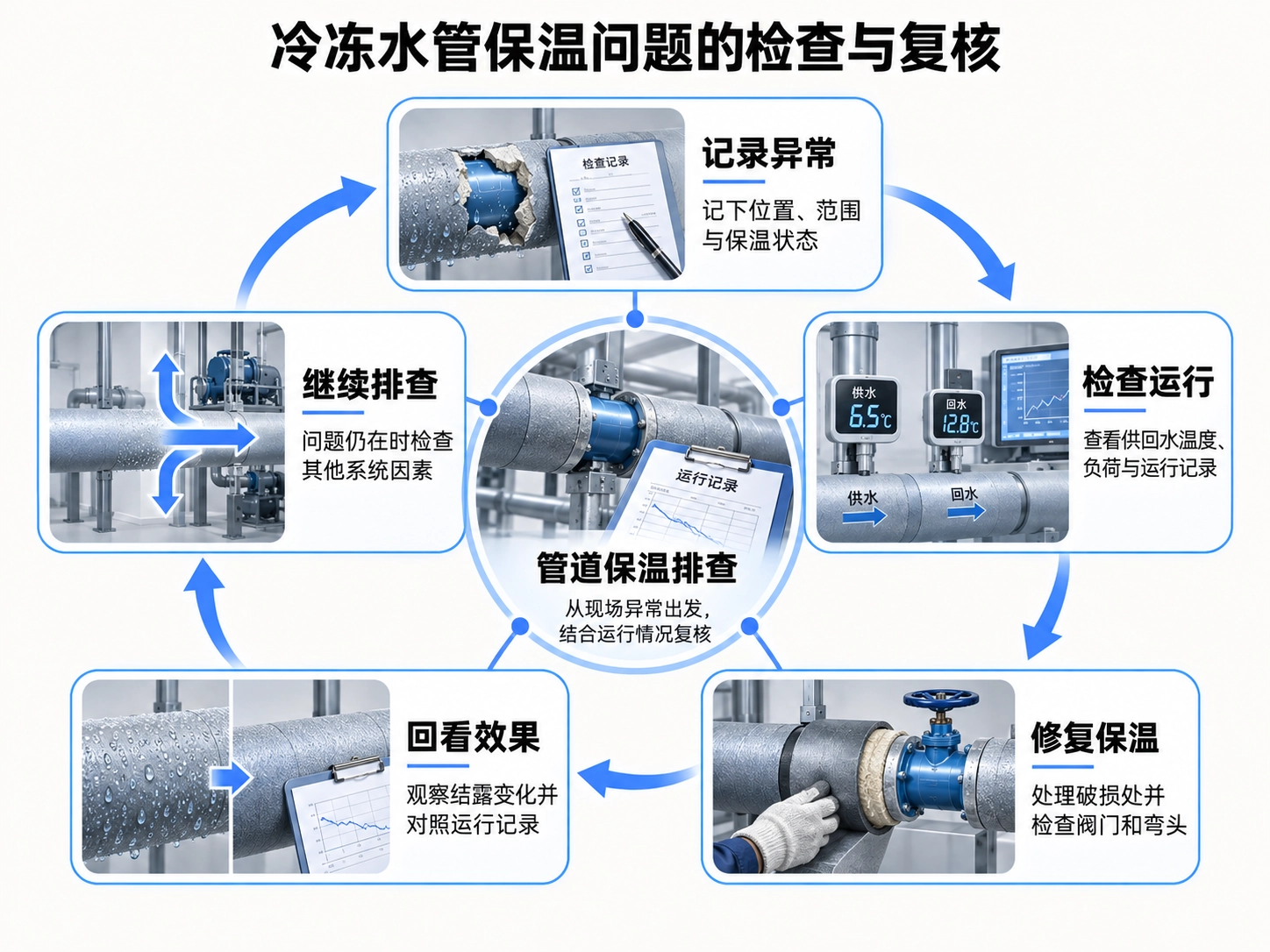 修好保温后，还要看运行情况